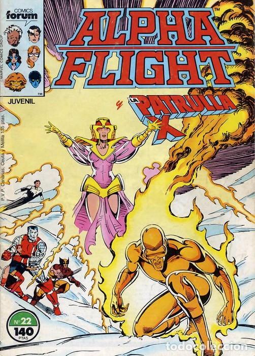 C&oacute;mics: ALPHA FLIGHT vol.1 n&ordm; 22 PATRULLA X - Forum - Foto 1
