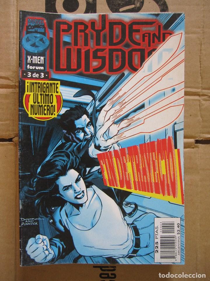 C&oacute;mics: FORUM. PRYDE Y WISDOM SERIE LIMITADA NUMERO 3. BUEN ESTADO - Foto 1