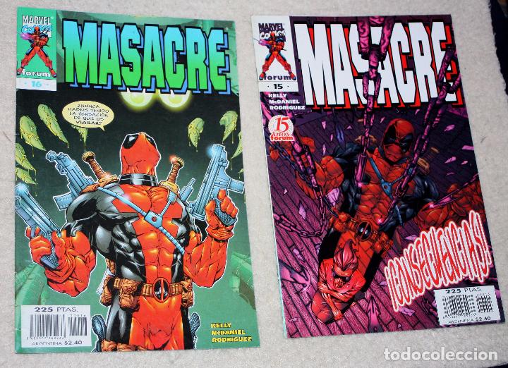 C&oacute;mics: MASACRE vol. 2 : num 15 + num.16 (precio redondo) - Foto 1