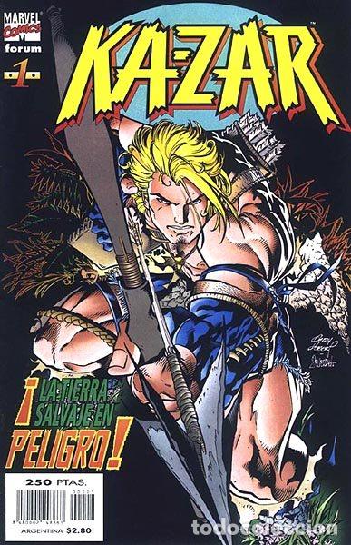 C&oacute;mics: KA-ZAR. 14 NUMEROS. ANDY KUBERT. 1998-1999. FORUM - Foto 1