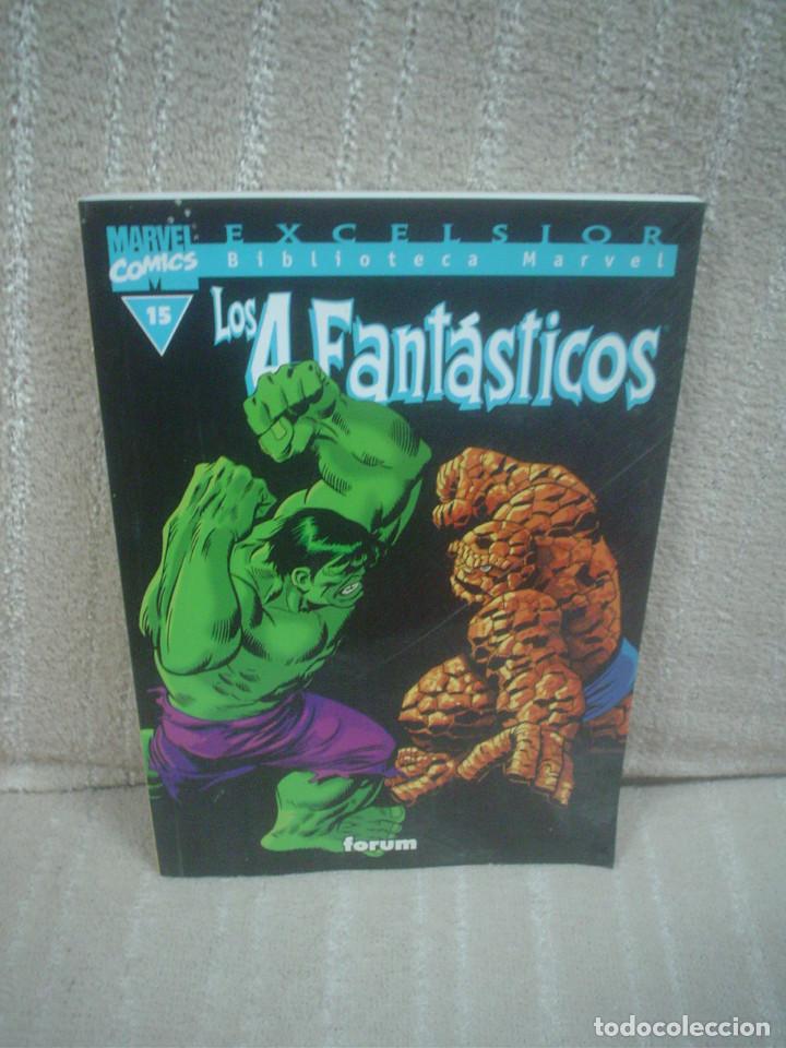 C&oacute;mics: BIBLIOTECA MARVEL - LOS 4 FANT&Aacute;STICOS # 15 - Foto 1