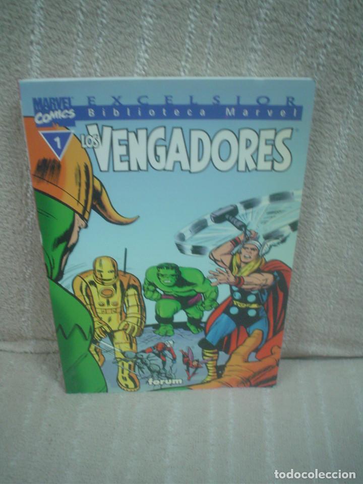 C&oacute;mics: BIBLIOTECA MARVEL - LOS VENGADORES # 1 - Foto 1