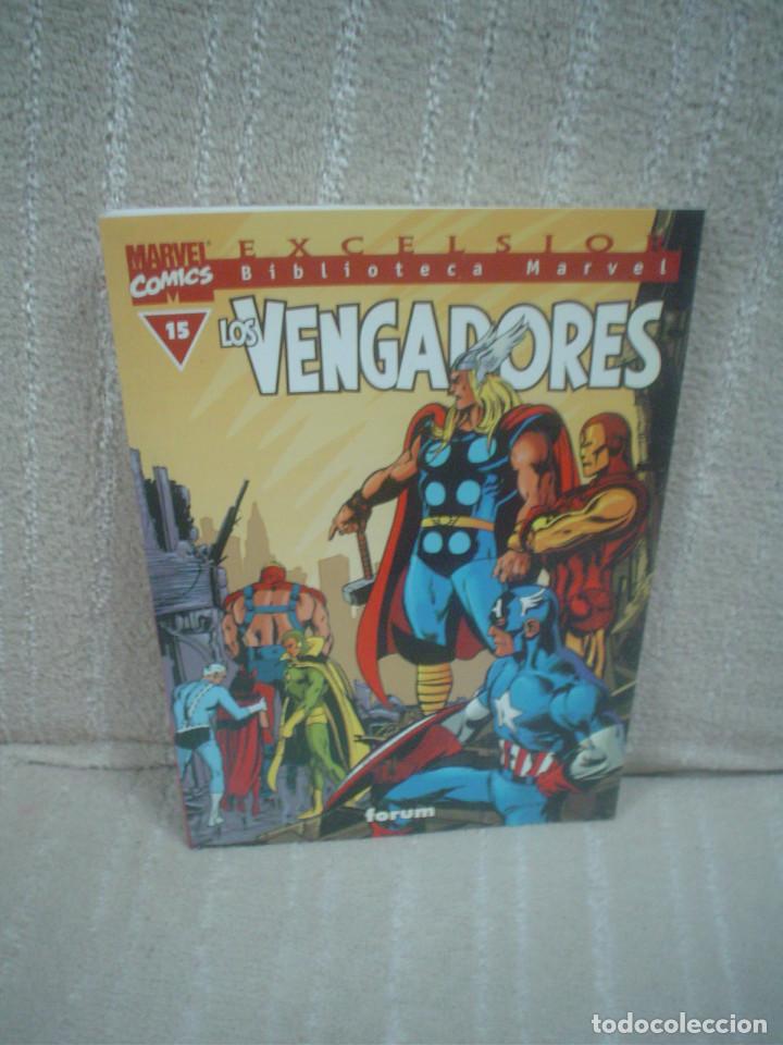 C&oacute;mics: BIBLIOTECA MARVEL - LOS VENGADORES # 15 - Foto 1