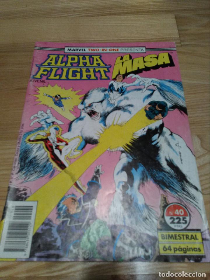 C&oacute;mics: Comic Alpha Flight + Hulk La Masa N&ordm; 40 Forum Planeta - Foto 1