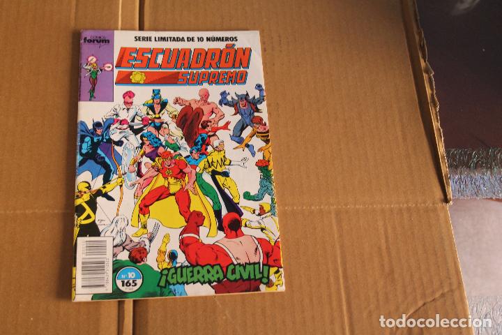 C&oacute;mics: ESCUADR&Oacute;N SUPREMO N&ordm; 10, EDITORIAL FORUM - Foto 1