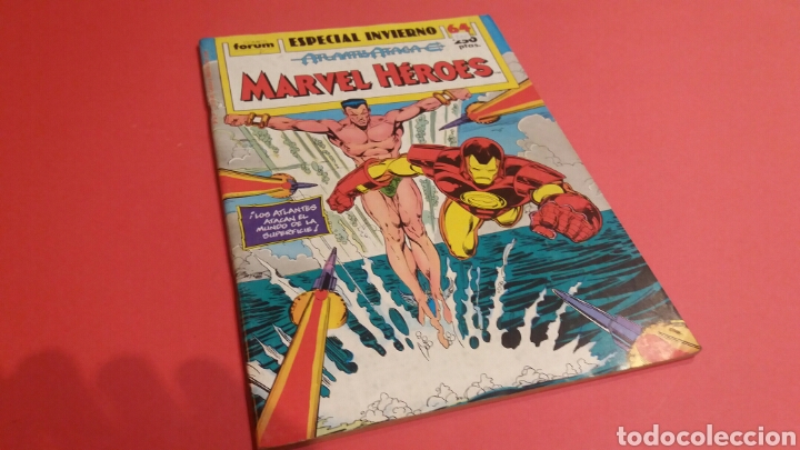 C&oacute;mics: MARVEL HEROES ESPECIAL INVIERNO EN BUEN ESTADO FORUM ATLANTIS ATACA