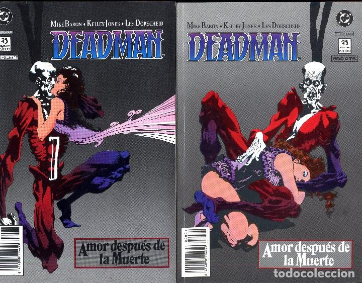 Fumetti: DEADMAN 1ª EDICIÓN 2 TOMOS BARON JONES ZINCO COMPLETA AÑO 1990 CAJA 21 BIBLIO FRONTAL ABAJO