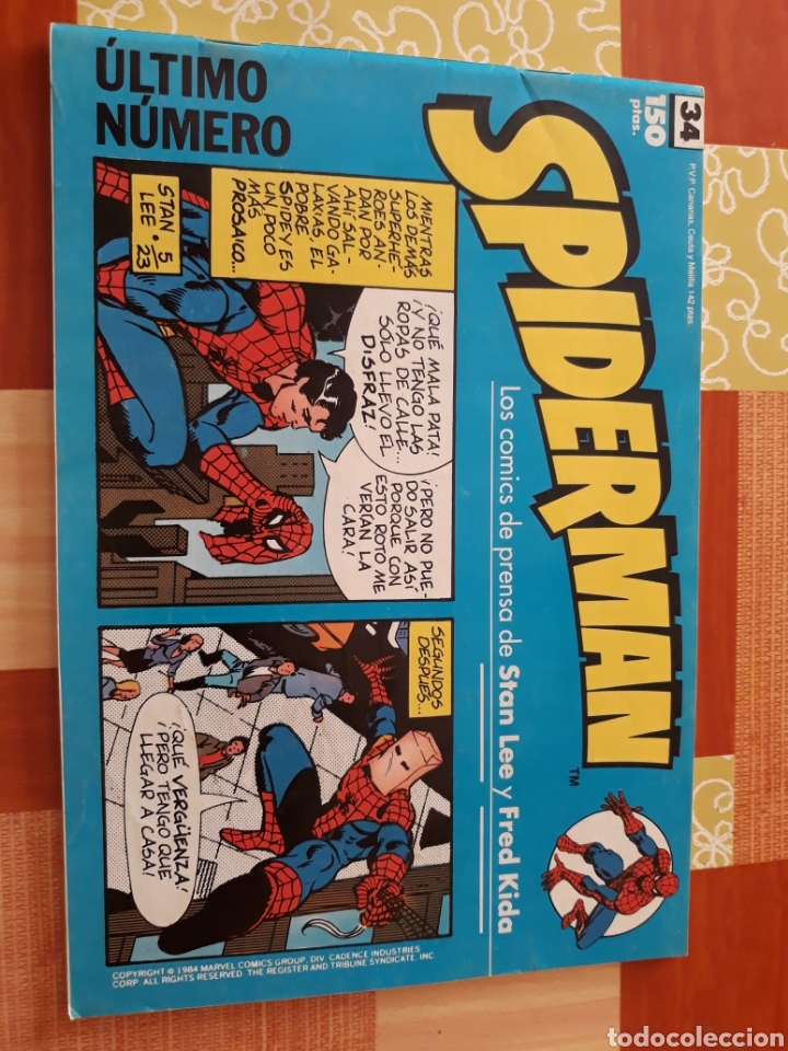 C&oacute;mics: Spiderman los comics de prensa n&deg;34 (forum) - Foto 1
