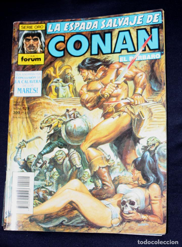 C&oacute;mics: la ESPADA SALVAJE DE CONAN (SERIE ORO) #129. ( BE ) - Foto 1