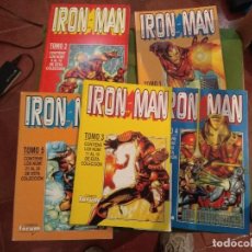 Cómics: IRON MAN VOLUMEN 4 DEL 1 AL 25 COMPLETA EN 5 TOMOS	. Lote 107796963