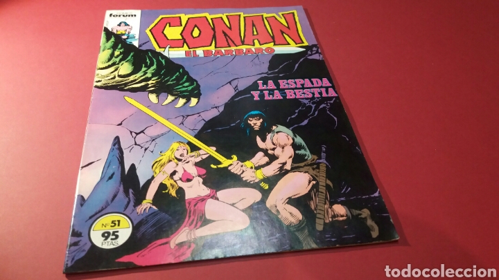 C&oacute;mics: CONAN EL BARBARO 51 EN BUEN ESTADO FORUM - Foto 1