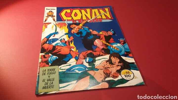C&oacute;mics: CONAN EL BARBARO 55 EN BUEN ESTADO FORUM - Foto 1