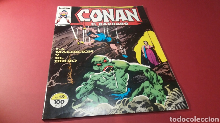 C&oacute;mics: CONAN EL BARBARO 59 EN BUEN ESTADO FORUM - Foto 1