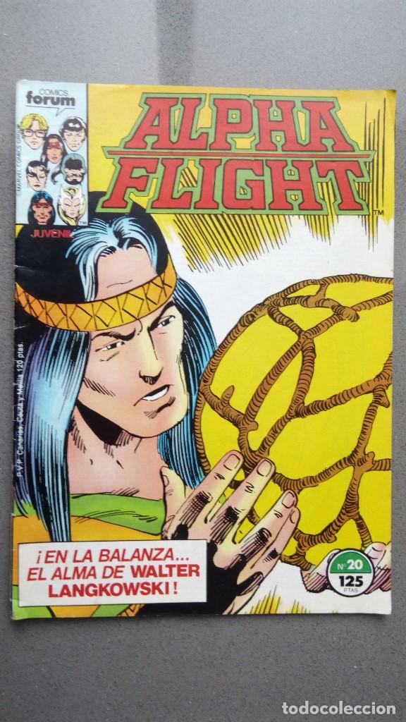 C&oacute;mics: ALPHA FLIGHT, N&ordm; 20, COMICS FORUM, A&Ntilde;O 1985 - Foto 1