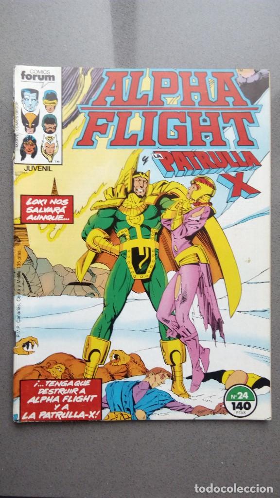 C&oacute;mics: ALPHA FLIGHT, N&ordm; 24, COMICS FORUM, A&Ntilde;O 1985 - Foto 1