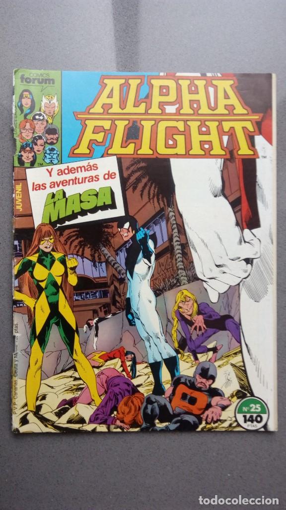 C&oacute;mics: ALPHA FLIGHT, N&ordm; 25, COMICS FORUM, A&Ntilde;O 1985 - Foto 1