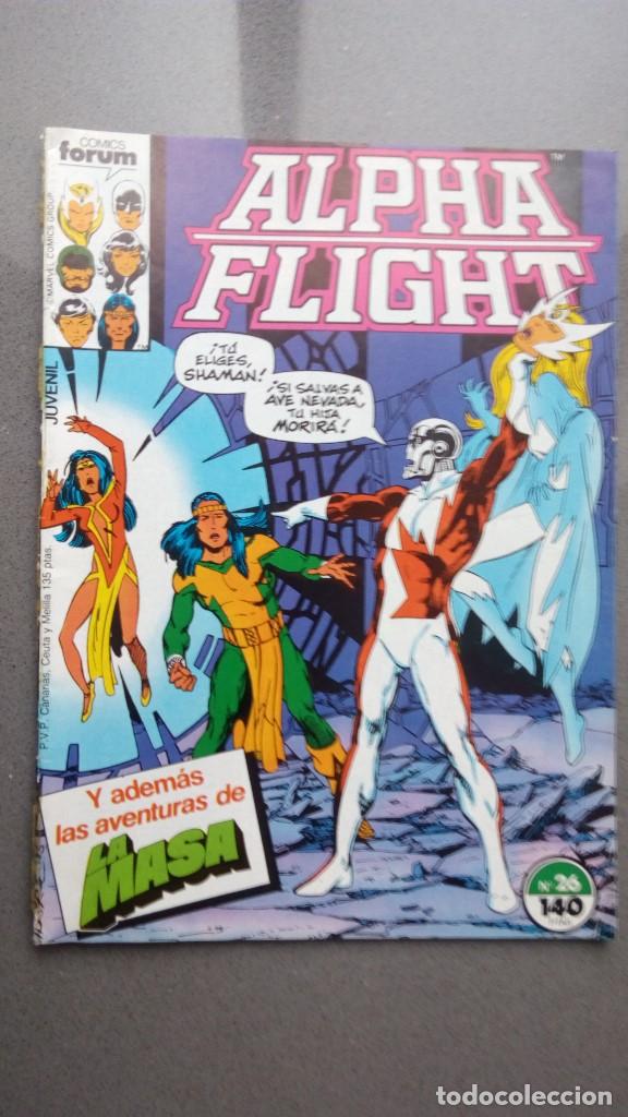 C&oacute;mics: ALPHA FLIGHT, N&ordm; 26, COMICS FORUM, A&Ntilde;O 1985 - Foto 1