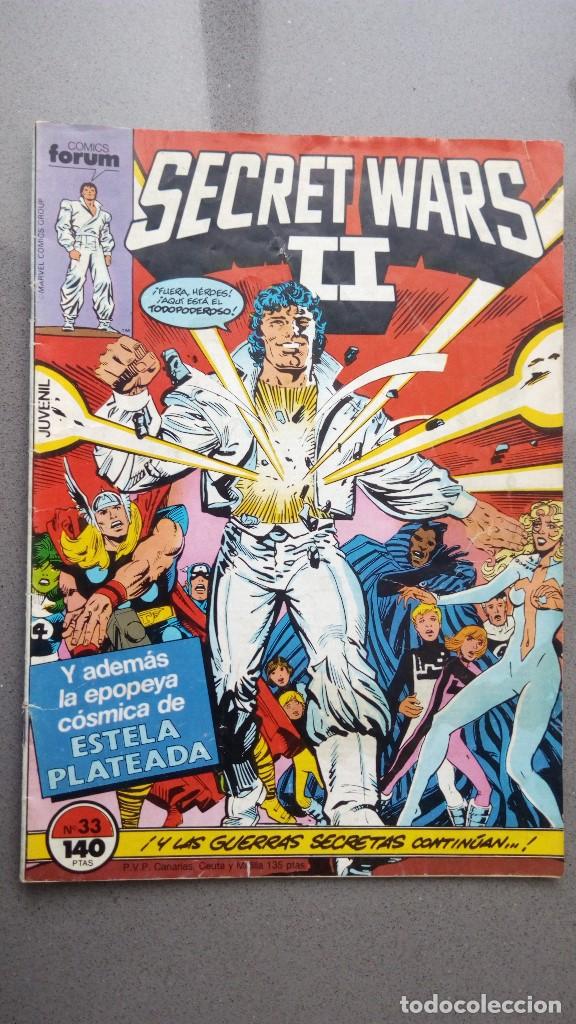 C&oacute;mics: SECRET WARS II, N&ordm; 33, COMICS FORUM - Foto 1