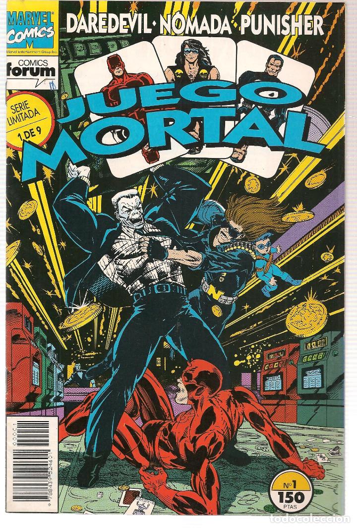 C&oacute;mics: JUEGO MORTAL. N&ordm; 1 (DE 9)FORUM (C/A7) - Foto 1