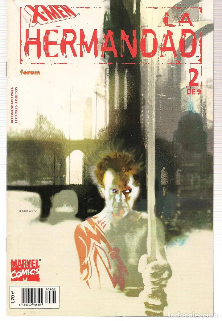 C&oacute;mics: X- MEN: LA HERMANDAD. N&ordm; 2 (DE 9).  FORUM. (C/A7) - Foto 1