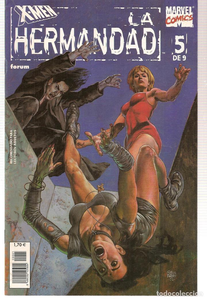 C&oacute;mics: X- MEN: LA HERMANDAD. N&ordm; 5 (DE 9). FORUM. (C/A7) - Foto 1