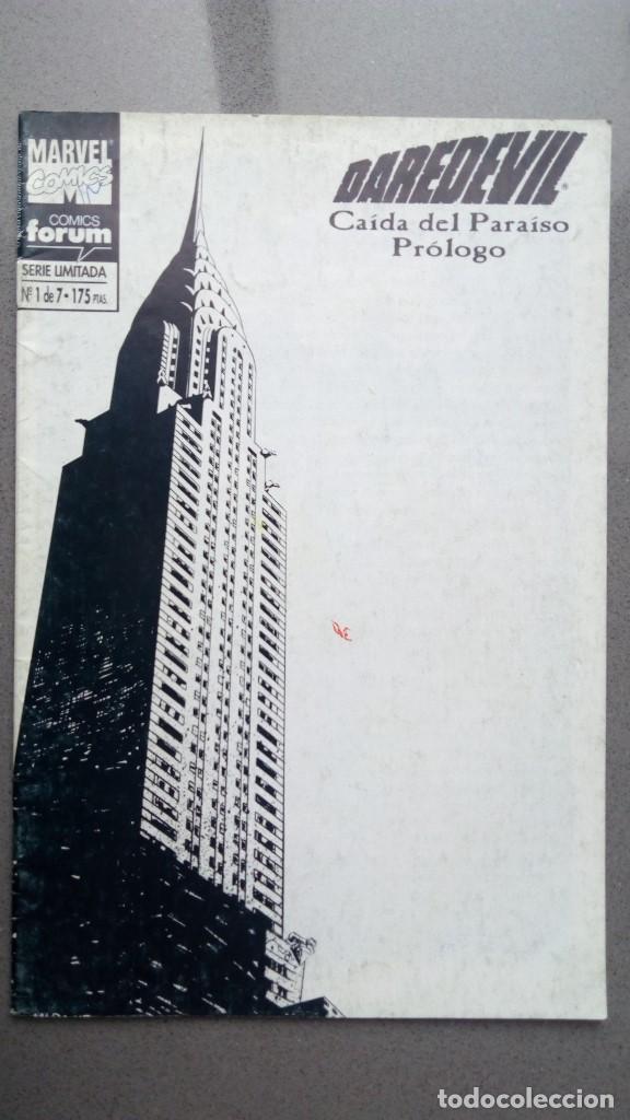 C&oacute;mics: DAREDEVIL, N&ordm;1, CAIDA DEL PARAISO PROLOGO, COMICS FORUM - Foto 1