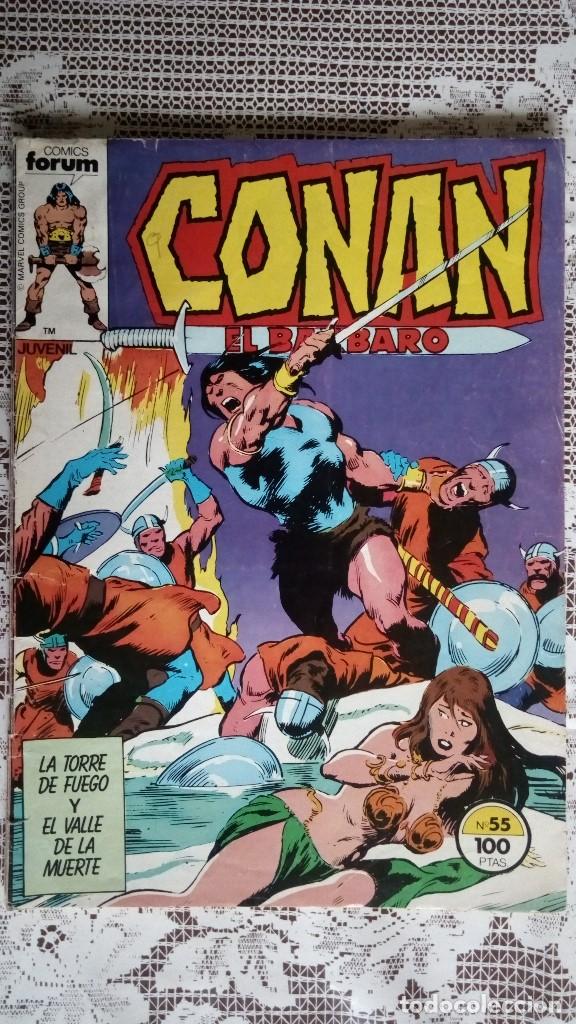 C&oacute;mics: CONAN EL BARBARO, N&ordm; 55, COMICS FORUM - Foto 1