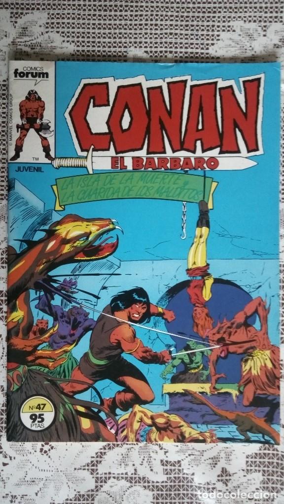 C&oacute;mics: CONAN EL BARBARO, N&ordm; 47, COMICS FORUM - Foto 1