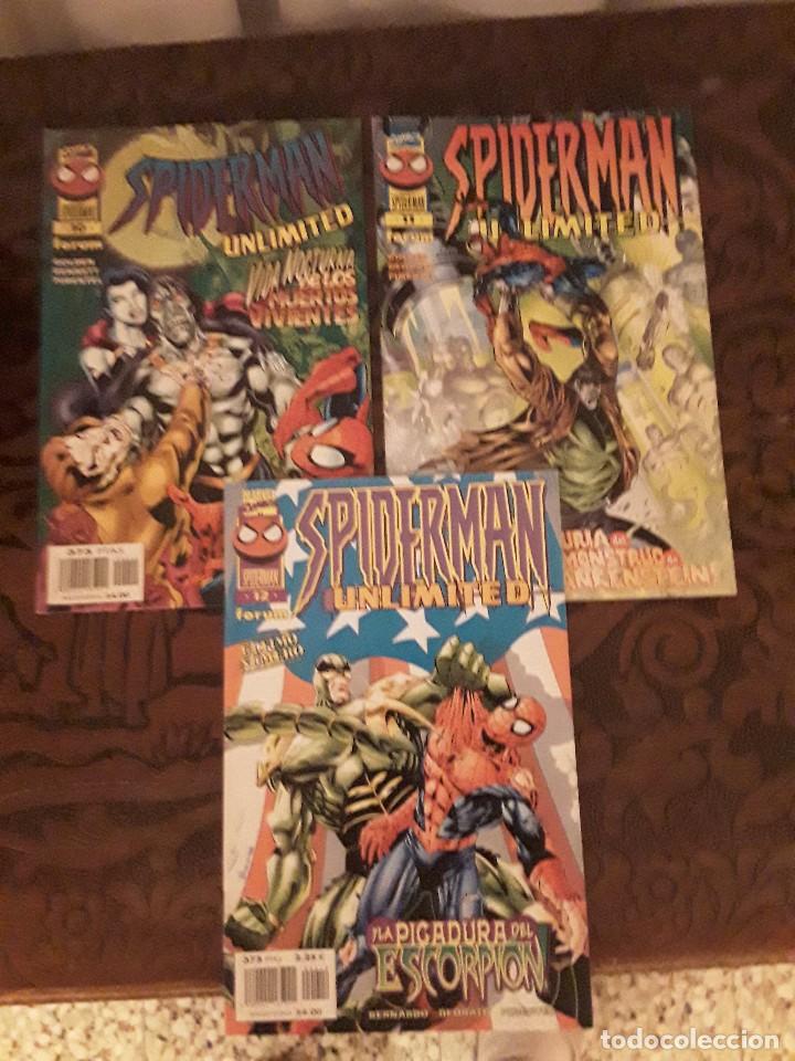 C&oacute;mics: SPIDERMAN UNLIMITED.12 NUMEROS COMPLETA.FORUM - Foto 5