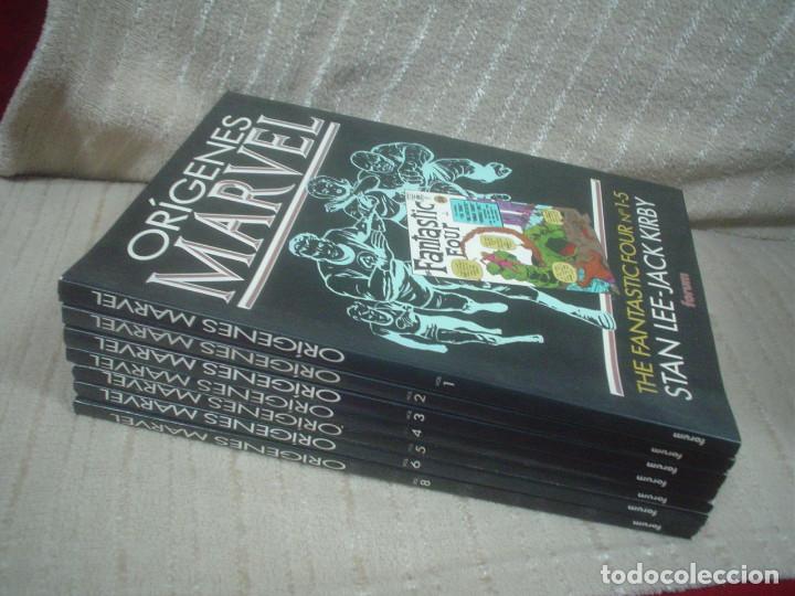 C&oacute;mics: OR&Iacute;GENES MARVEL TOMOS 1-2-3-4-5-6-8 - Foto 1