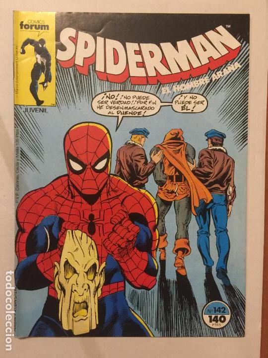 C&oacute;mics: COMIC FORUM SPIDERMAN EL HOMBRE ARA&Ntilde;A N&ordm; 142. - Foto 1