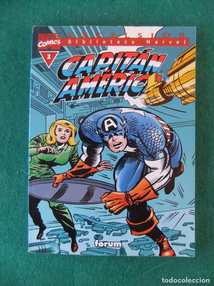 C&oacute;mics: CAPITAN AMERICA N&ordm; 2 BIBLIOTECA MARVEL COMICS FORUM - Foto 1