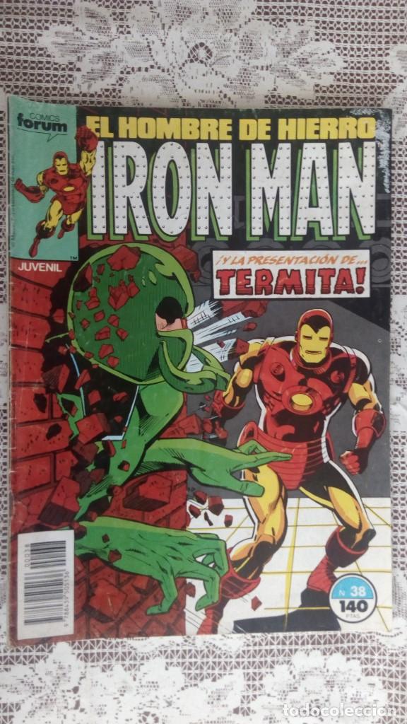 C&oacute;mics: EL HOMBRE DE HIERRO - IRON MAN, N&ordm; 38, COMICS FORUM - Foto 1