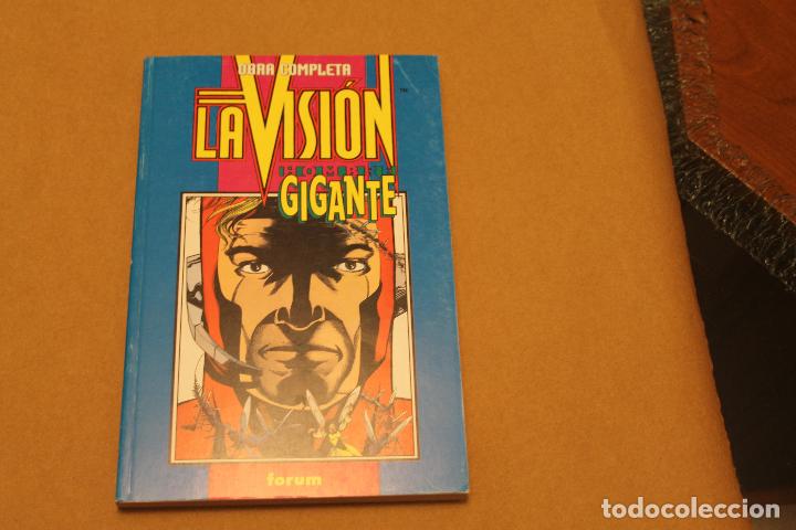 C&oacute;mics: LA VISI&Oacute;N OBRA COMPLETA, RETAPADO, 4 N&Uacute;MEROS, EDITORIAL FORUM - Foto 1