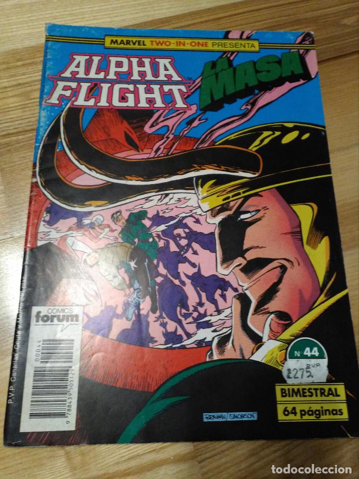 C&oacute;mics: Comic Alpha Flight + Hulk La Masa N&ordm; 44 Forum Planeta - Foto 1