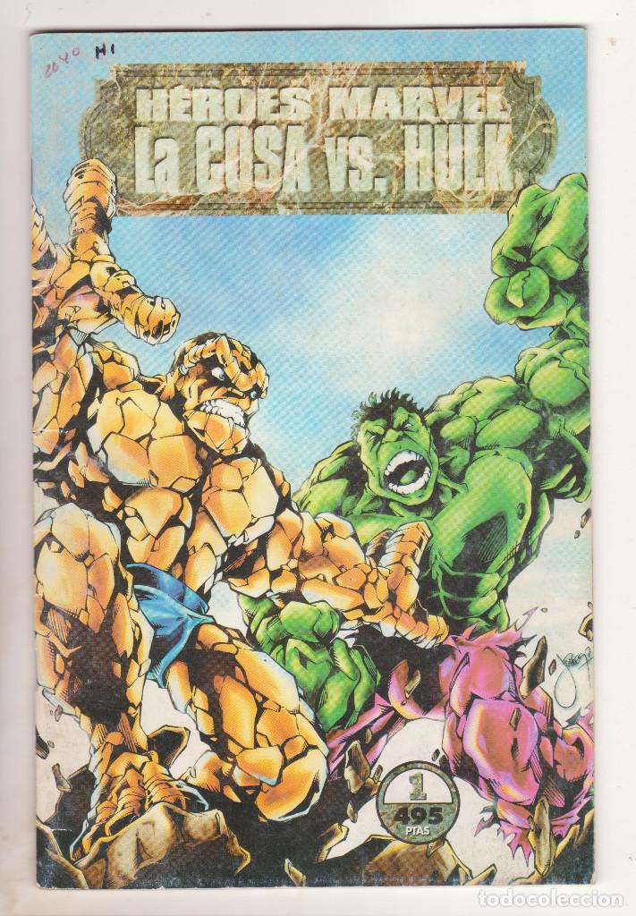 C&oacute;mics: heroes marvel la cosa vs hulk - Foto 1
