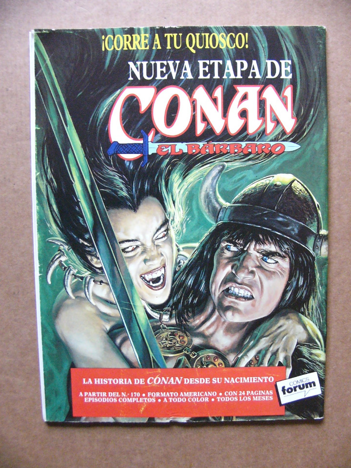 C&oacute;mics: Comic La espada salvaje de Conan el barbaro n&ordm; 110 Serie Oro Comics Forum - Foto 4