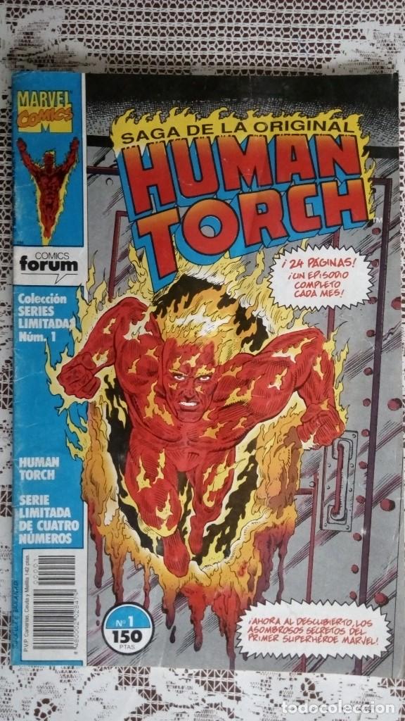 C&oacute;mics: SAGA DE LA ORIGINAL HUMAN TORCH, N&ordm; 1 - COMICS FORUM SERIES LIMITADAS - Foto 1