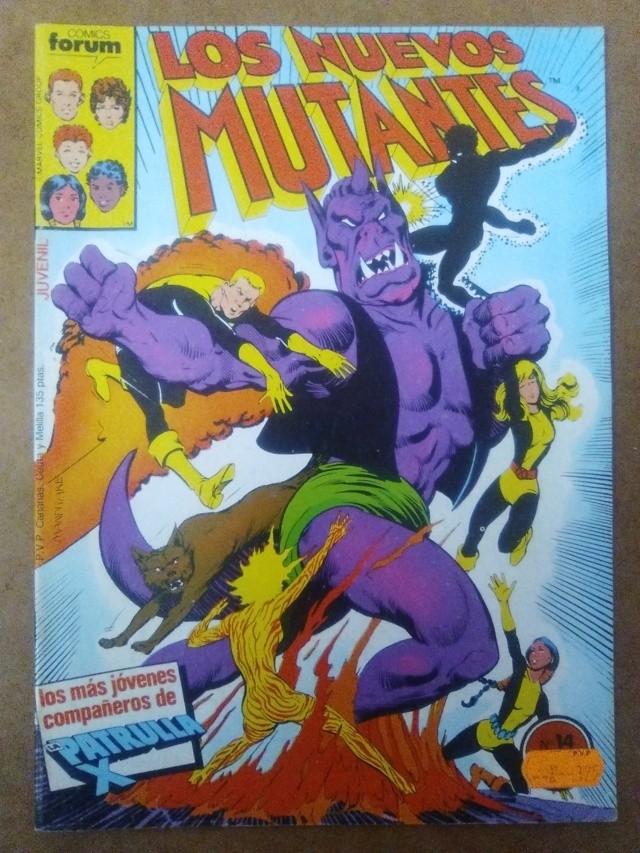 C&oacute;mics: LOS NUEVOS MUTANTES N&ordm; 14 - FORUM - Foto 1