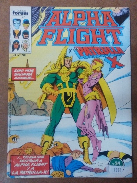 C&oacute;mics: ALPHA FLIGHT VOL. 1 N&ordm; 24 - FORUM - MUY BUEN ESTADO - Foto 1