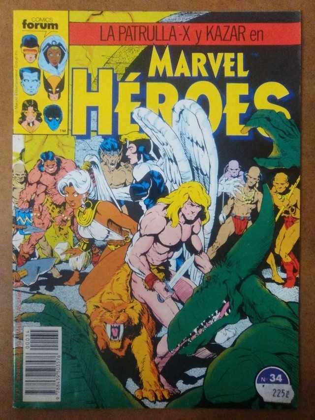 C&oacute;mics: MARVEL HEROES N&ordm; 34 - FORUM - COMO NUEVO - Foto 1