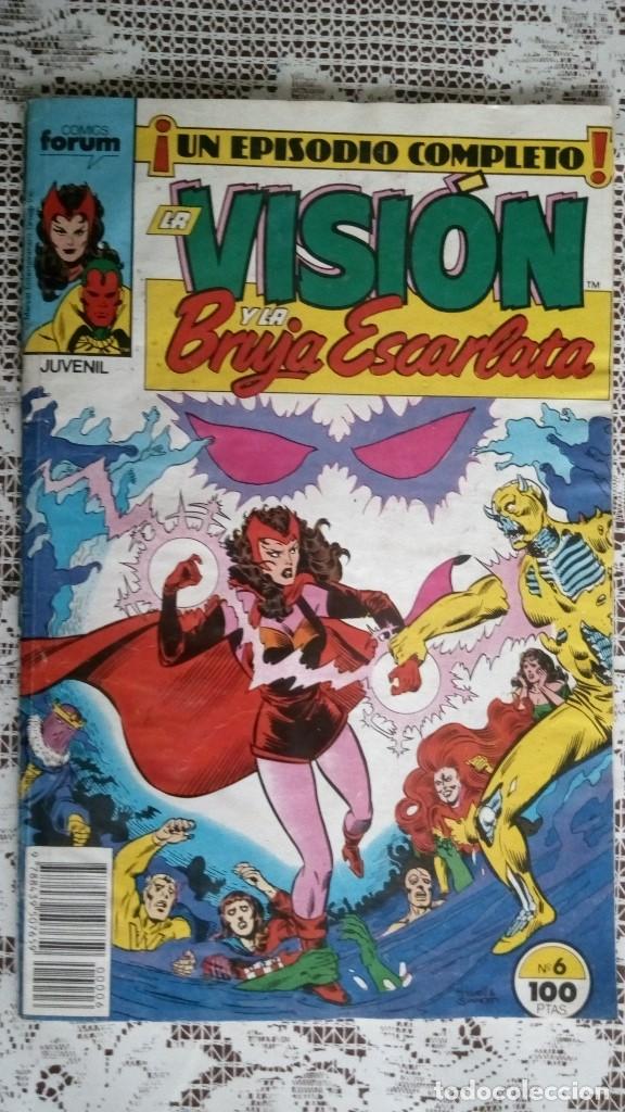C&oacute;mics: LA VISION Y LA BRUJA ESCARLATA, N&ordm; 6, COMICS FORUM - Foto 1