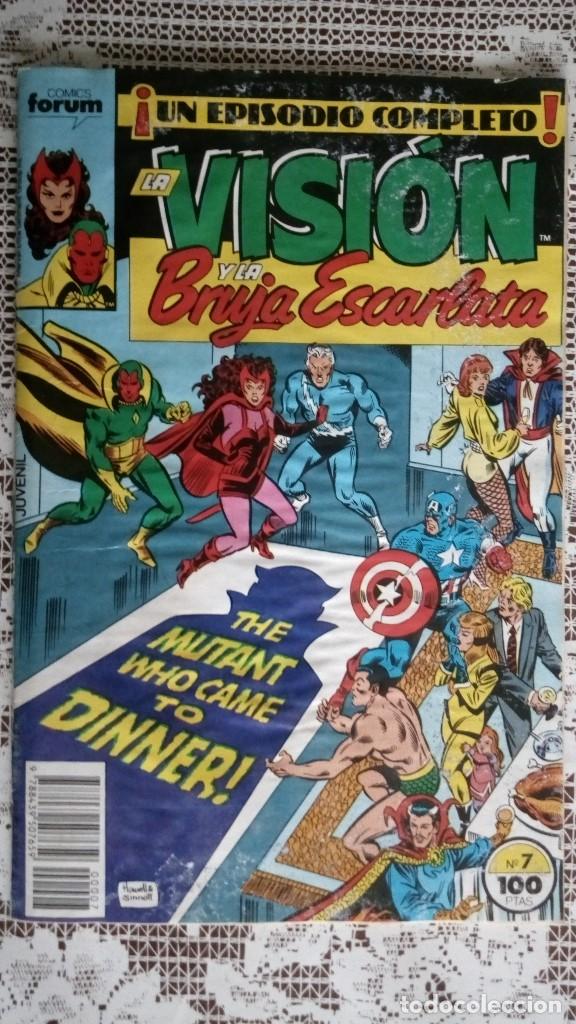 C&oacute;mics: LA VISION Y LA BRUJA ESCARLATA, N&ordm; 7, COMICS FORUM - Foto 1