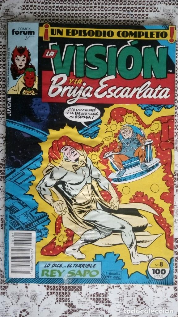 C&oacute;mics: LA VISION Y LA BRUJA ESCARLATA, N&ordm; 8, COMICS FORUM - Foto 1