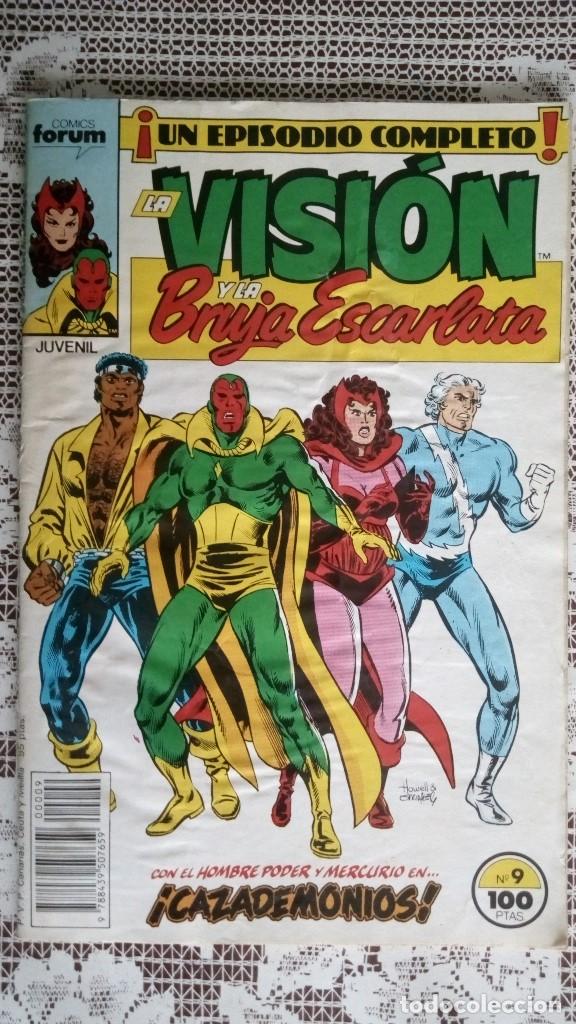 C&oacute;mics: LA VISION Y LA BRUJA ESCARLATA, N&ordm; 9, COMICS FORUM - Foto 1