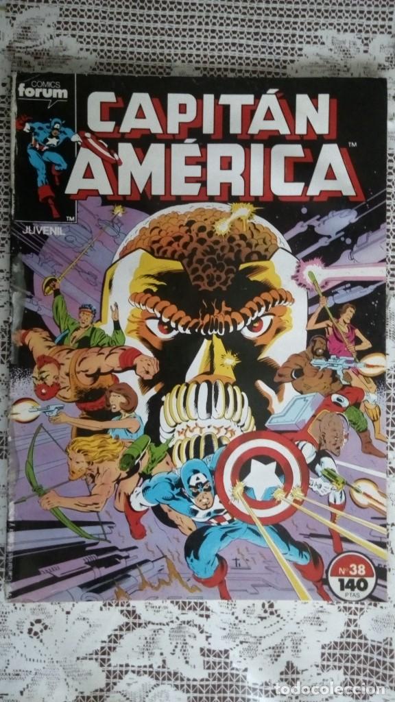 C&oacute;mics: CAPITAN AMERICA, N&ordm; 38, COMICS FORUM - Foto 1