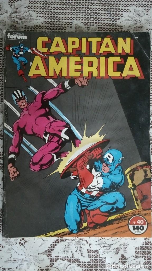 C&oacute;mics: CAPITAN AMERICA, N&ordm; 40, COMICS FORUM - Foto 1