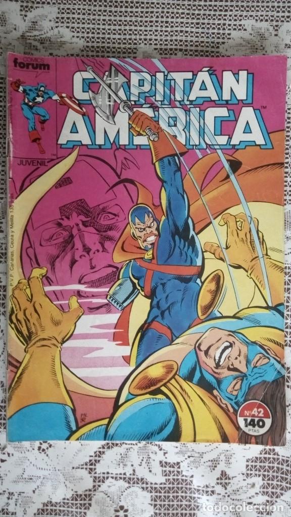 C&oacute;mics: CAPITAN AMERICA, N&ordm; 42, COMICS FORUM - Foto 1