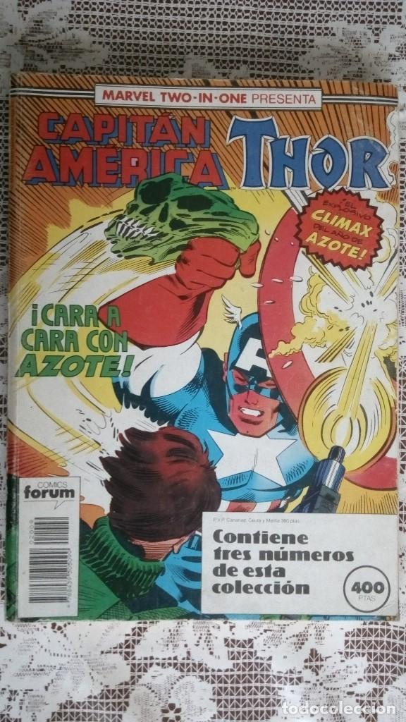 C&oacute;mics: CAPITAN AMERICA - THOR, N&ordm; 60-61-62, COMICS FORUM - Foto 1