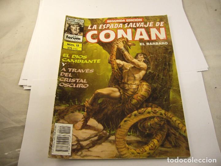 C&oacute;mics: LA ESPADA SALVAJE DE CONAN N&ordm; 15 - 2 EDICION FORUM - Foto 1